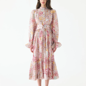 Aurora Silk Maxi Dress