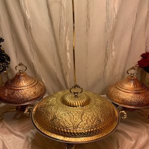 Brass Chafing Kabab Dishes