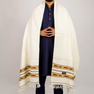 Traditional Tribal Pattern Shawl