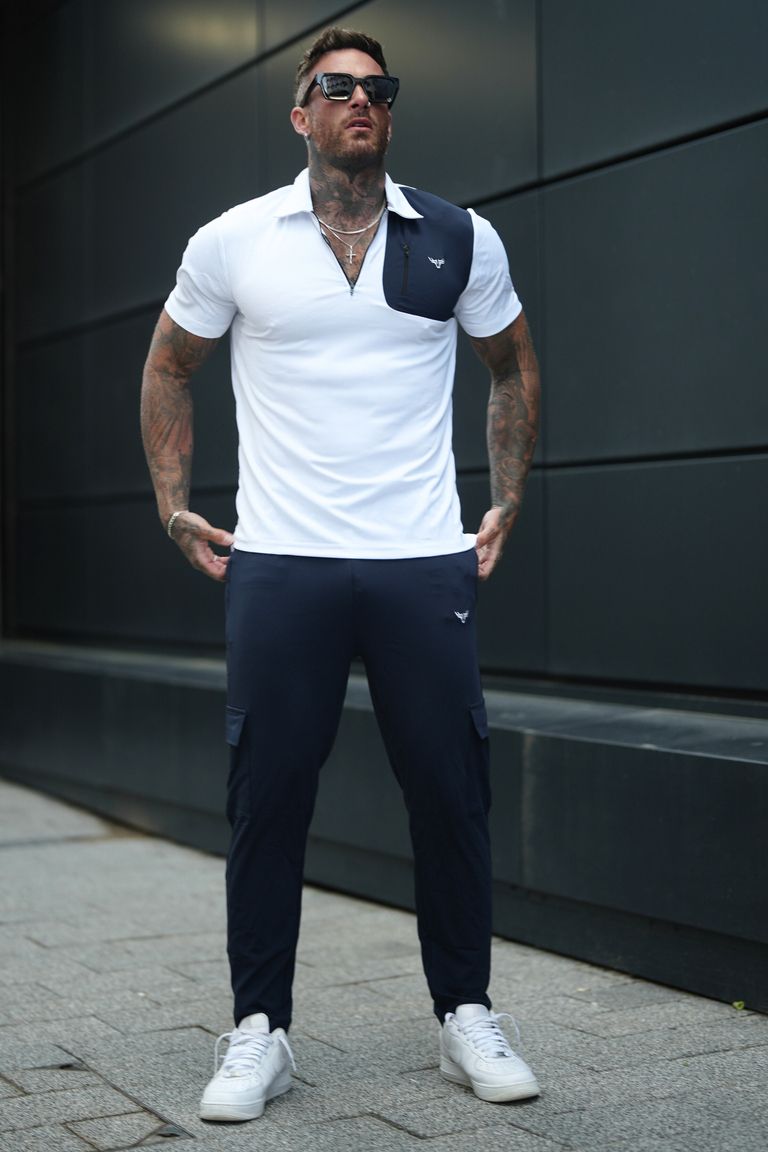 Broncoo White Warrior Tracksuit