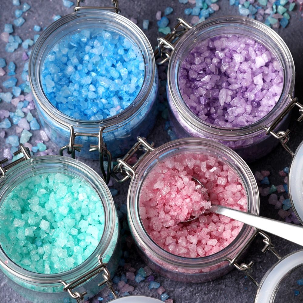 Natural Bath Salt Crystals