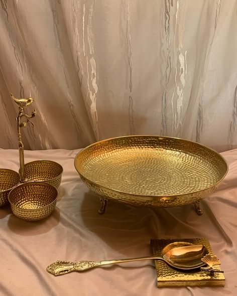 Round Brass Platter