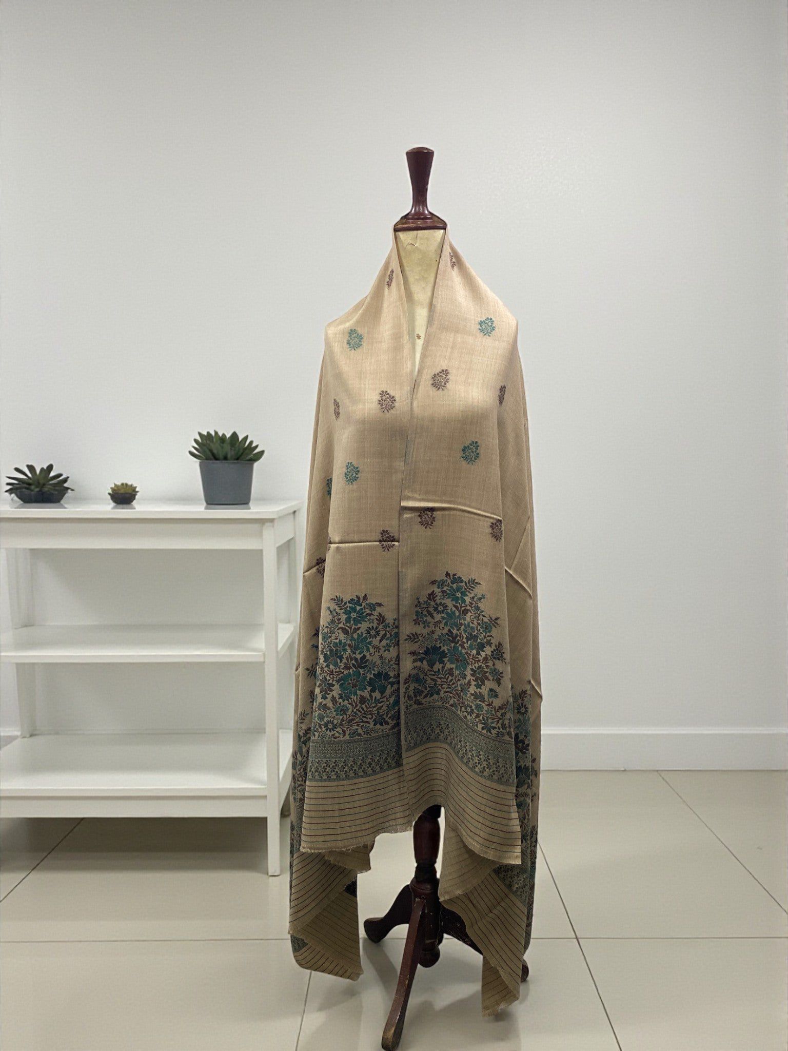 Winter Warm Wool Shawl
